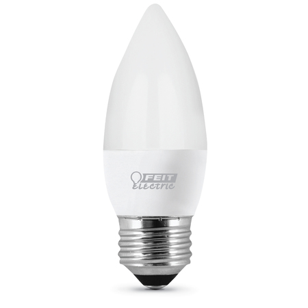 Feit Electric Light bulb, LED, Deco Chandelier, PK72 ETF40/10KLED/3/24