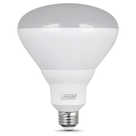 Feit Electric Light bulb, LED, Flood, BR40, 65W, PK24 BR40DM85010KLED/2/12