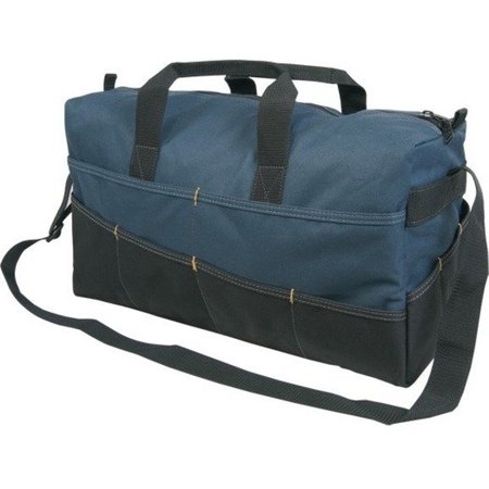 Clc Work Gear Bag/Tote, Tool Bag, Black, Polyester, 17 Pockets 1113