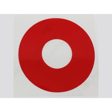 GAUGE-MARKING Gauge-Mark Vinyl, Transp, Red, 8pcs-3" 20-1608-003-623