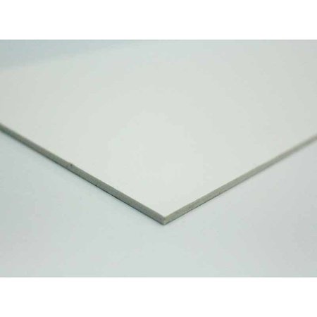 VISUAL WORKPLACE PVC-Board, White, 12"x12 15-1924-1212-601