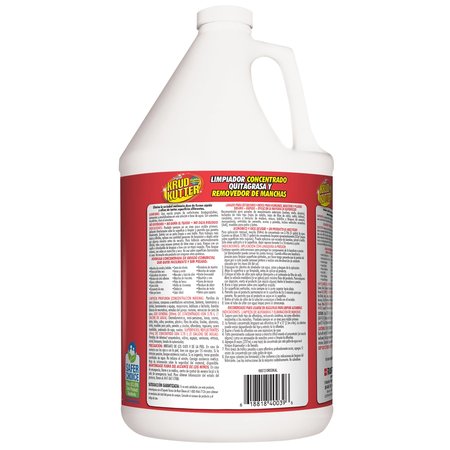 Krud Kutter Cleaner/Degreaser Stain Remover, Jug, 1 gal, Concentrated, Water Based, Non Toxic KK012