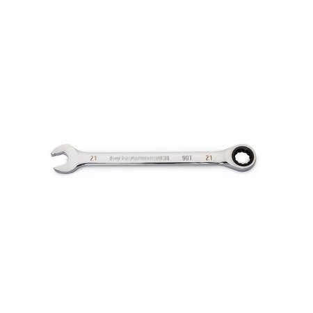 GEARWRENCH 21mm 90-Tooth 12 Point Ratcheting Combination Wrench 86921