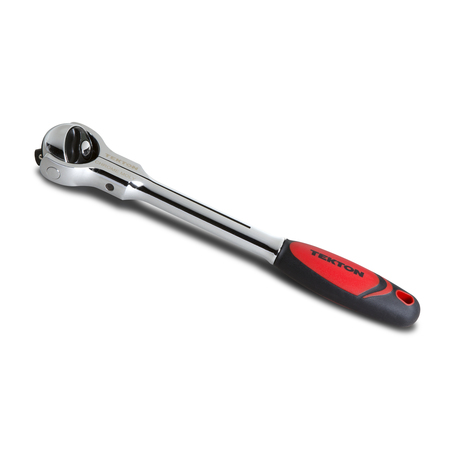 Tekton 3/8 Inch Drive x 9 Inch Swivel-Head Quick-Release Ratchet 1491