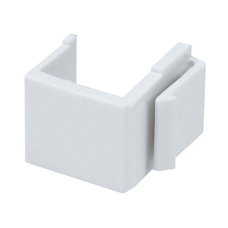 Monoprice WallPlate Blank Insert, White, PK10 6539