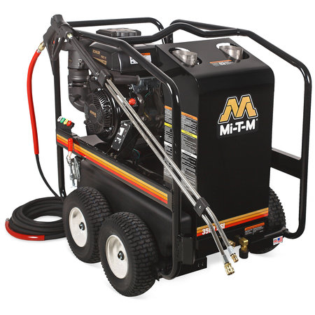 Mi-T-M Heavy Duty 3500 psi 3.3 gpm Hot Water Gas Pressure Washer HSP-3504-3MGK