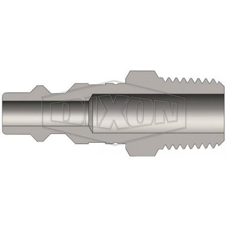 Dixon Industrial Male Plug ST 3/4, NPTF, 3/4 D6M6