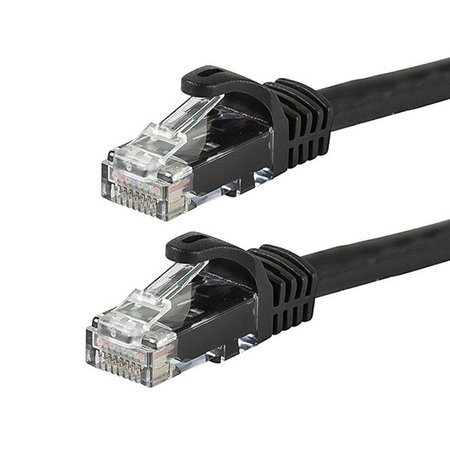 Monoprice Ethernet Cable, Cat 6, Black, 2 ft. 9804
