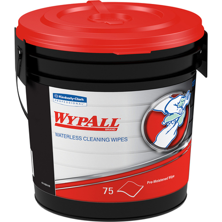 Wypall Waterless Cleaning Wipes, 9.5x12", PK6, White, 6 PK KW146