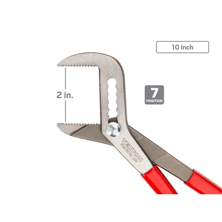 Tekton Angle Nose Slip Joint Pliers Set, 2-Piece (7, 10 in.) PGA16102