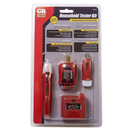 Gardner Bender Electrical Tester Kit 5 Pieces GK-5