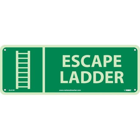 NMC Escape Ladder Sign, GL313P GL313P