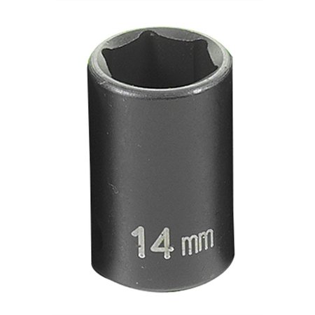 Grey Pneumatic 3/8" Drive Impact Socket Chrome plated 1014M