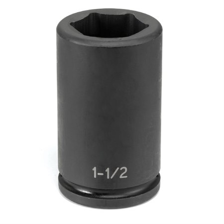 GREY PNEUMATIC 3/4" Drive, 1-1/2" SAE Socket, 6 Points 3048DS