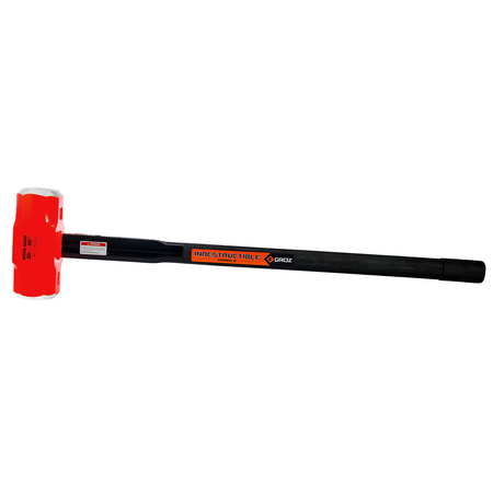 GROZ Sledge Hammer, Indestructible, 20 lb, 36" 34524