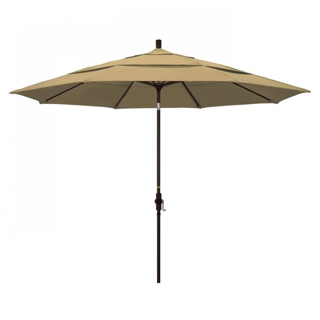 MARCH Patio Umbrella, Octagon, 110.5" H, Olefin Fabric, Champagne 194061014097