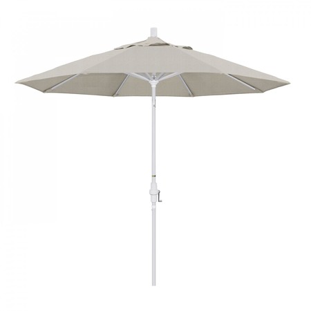 California Umbrella Patio Umbrella, Octagon, 102.38" H, Olefin Fabric, Woven Granite 194061018507