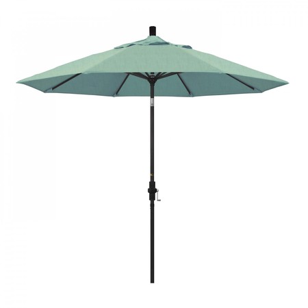 CALIFORNIA UMBRELLA Patio Umbrella, Octagon, 102.38" H, Sunbrella Fabric, Spa 194061018927