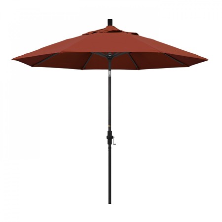 CALIFORNIA UMBRELLA Patio Umbrella, Octagon, 102.38" H, Sunbrella Fabric, Terracotta 194061019023