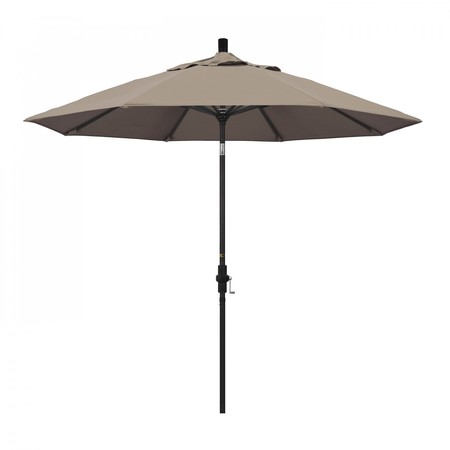 CALIFORNIA UMBRELLA Patio Umbrella, Octagon, 102.38" H, Sunbrella Fabric, Taupe 194061019061