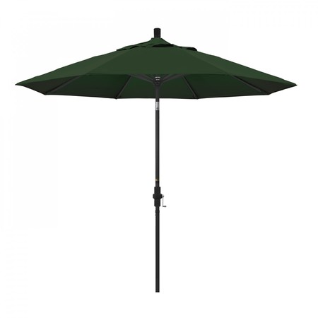 CALIFORNIA UMBRELLA Patio Umbrella, Octagon, 102.38" H, Pacifica Fabric, Hunter Green 194061019603