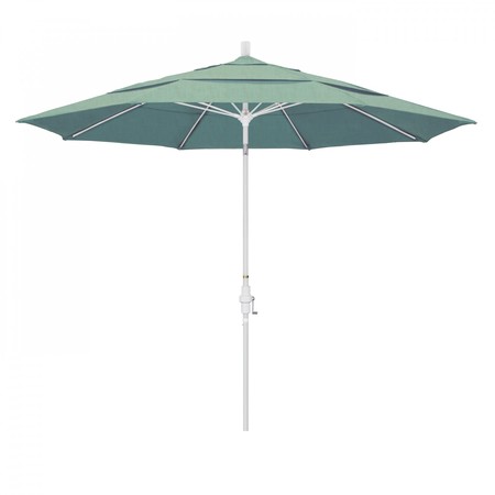 CALIFORNIA UMBRELLA Patio Umbrella, Octagon, 109.5" H, Sunbrella Fabric, Spa 194061021507