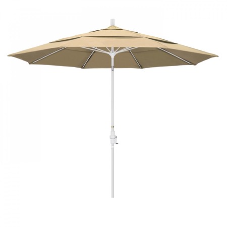 CALIFORNIA UMBRELLA Patio Umbrella, Octagon, 109.5" H, Olefin Fabric, Antique Beige 194061021835