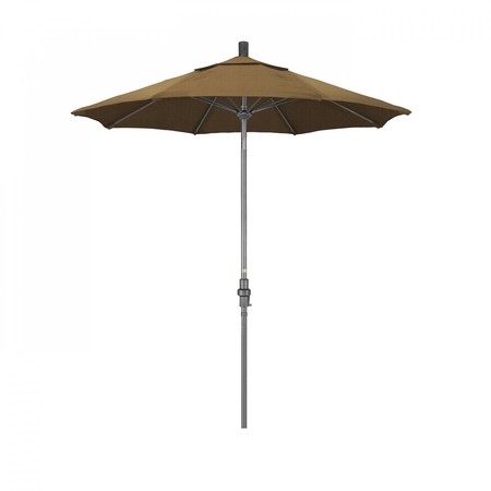 MARCH Patio Umbrella, Octagon, 102.5" H, Olefin Fabric, Woven Sesame 194061023631