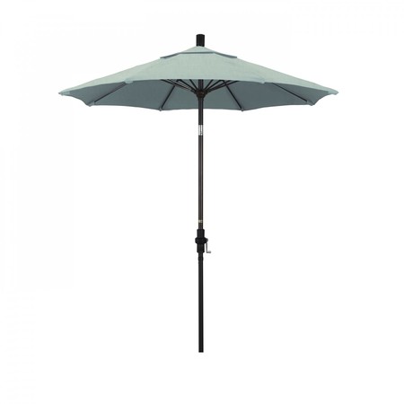CALIFORNIA UMBRELLA Patio Umbrella, Octagon, 102.5" H, Sunbrella Fabric, Spa 194061024041