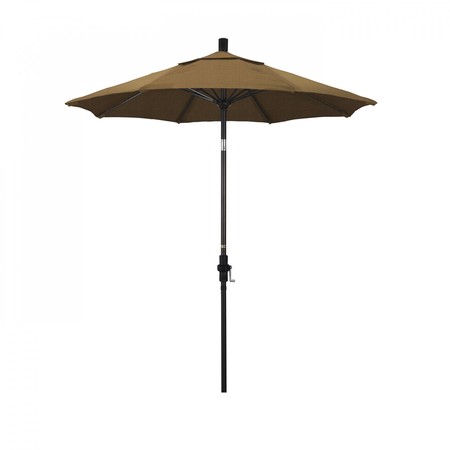 MARCH Patio Umbrella, Octagon, 102.5" H, Olefin Fabric, Woven Sesame 194061024492