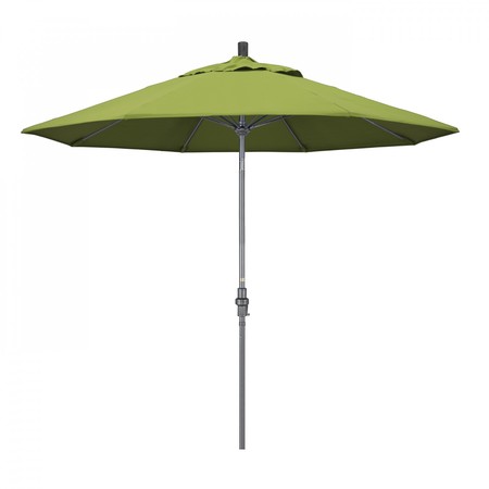 CALIFORNIA UMBRELLA Patio Umbrella, Octagon, 101" H, Sunbrella Fabric, Macaw 194061024973