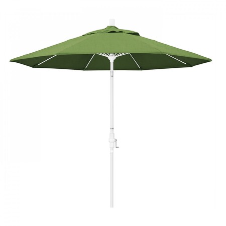 CALIFORNIA UMBRELLA Patio Umbrella, Octagon, 101" H, Sunbrella Fabric, Spectrum Cilantro 194061026557
