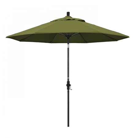 CALIFORNIA UMBRELLA Patio Umbrella, Octagon, 101" H, Pacifica Fabric, Palm 194061028216