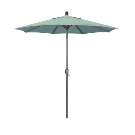 CALIFORNIA UMBRELLA Patio Umbrella, Octagon, 95.5" H, Sunbrella Fabric, Spa 194061028643