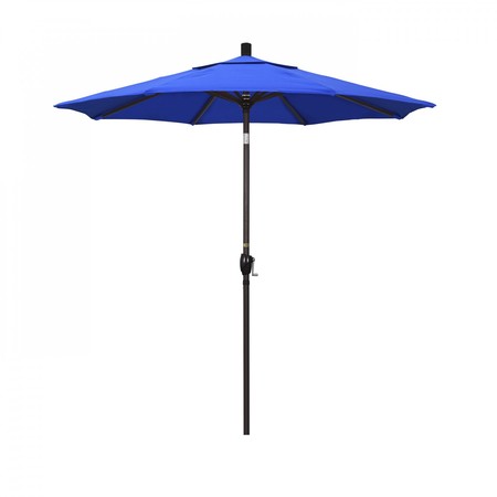 CALIFORNIA UMBRELLA Patio Umbrella, Octagon, 95.5" H, Sunbrella Fabric, Pacific Blue 194061029404