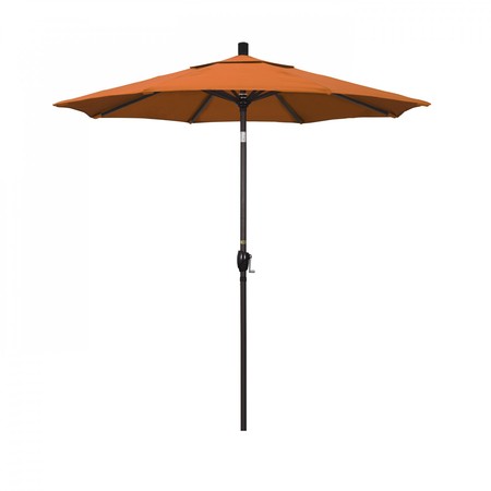 CALIFORNIA UMBRELLA Patio Umbrella, Octagon, 95.5" H, Sunbrella Fabric, Tuscan 194061029541