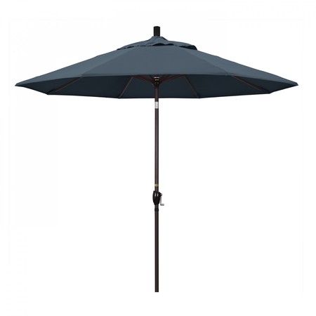 MARCH Patio Umbrella, Octagon, 101" H, Pacifica Fabric, Sapphire 194061033678