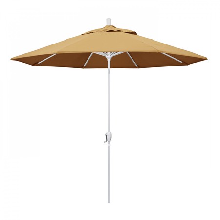 CALIFORNIA UMBRELLA Patio Umbrella, Octagon, 101" H, Sunbrella Fabric, Wheat 194061033890