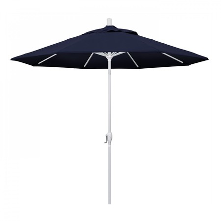 MARCH Patio Umbrella, Octagon, 101" H, Pacifica Fabric, Navy 194061034545