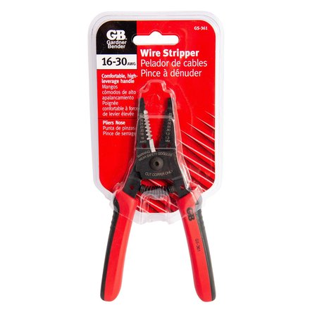 Gardner Bender Small Gauge Wire Stripper, 16-30 AWG GS-361
