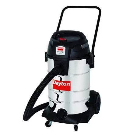 DAYTON Wet/Dry Vacuum, 12 gal, 1,200 W 61HV91