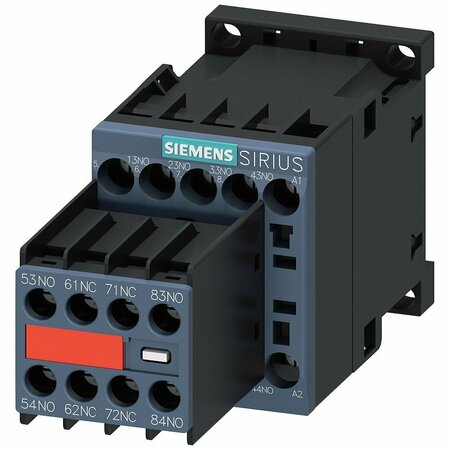 Siemens IEC ControlRelay, 6NO/2NC, 120VAC, 10Aand6A 3RH22621AK60