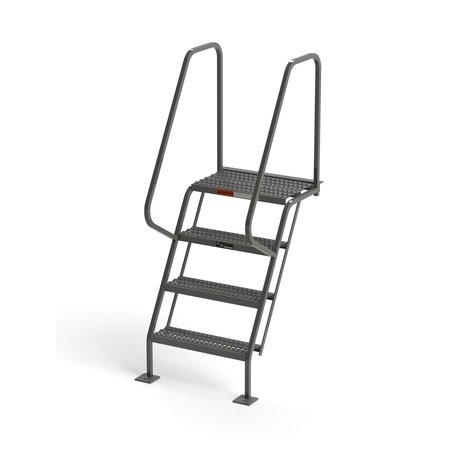 EGA PRODUCTS 70" All-Welded Access Stairway, 4 Steps H010