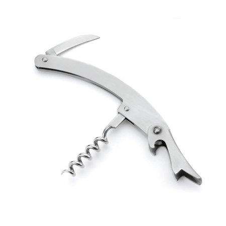 TABLECRAFT Premium Wine Key Corkscrew, Curved Blade H1228C