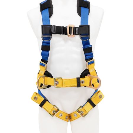 WERNER BaseWear Construction Harness, Tongue Bu H432101