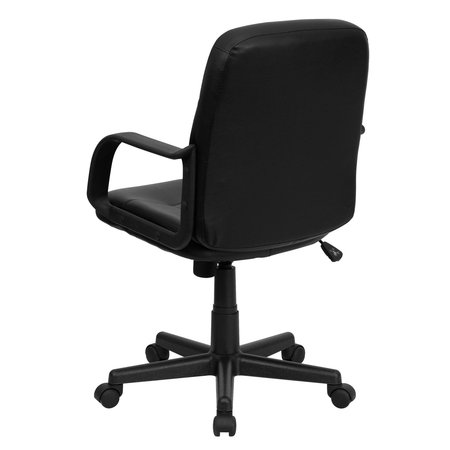 Flash Furniture Foam Executive Chair, 21-, Adjustable, Bac, Seat, Frame: Black H8020-GG