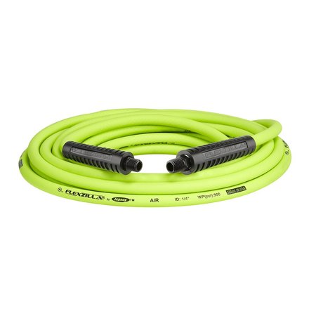 Flexzilla Air Hose, 1/4" x 25, 1/4" MNPT Fittings HFZ1425YW2