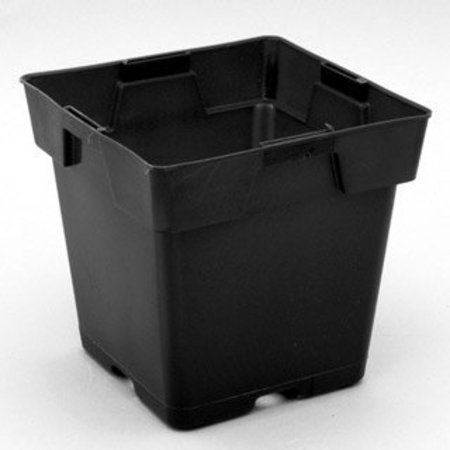 HYDROFARM Planter, 5 1/2" square x 5 1/2" Tall HG5SQPOT