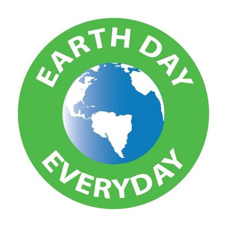 NMC Earth Day Every Day Hard Hat Emblem, Pk25 HH104