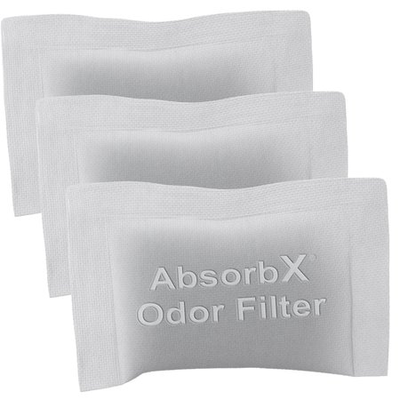 HLS COMMERCIAL 3-Pack Odor Filters for Trash Can HLS12CF3